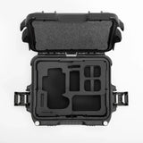 Top view of Canon Camera Compact Case For EOS R5, R5 II, R6, R6 II, R7 with Black Layer Custom Foam Insert