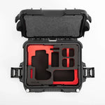 Top view of Canon Camera Compact Case For EOS R5, R5 II, R6, R6 II, R7 with Red Layer Custom Foam Insert