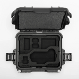 Top view of Black Nikon Compact Camera Case for Z8, Z7 lI, Z6 lI, Z6 III with Black Layer Custom Foam Insert
