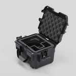 Angled view of DJI Zenmuse H30T Graphite Color Storage and Carrying Case and Custom Foam Insert