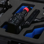 Close-up view 1 of Foama Black Color Carry-on case and Blue Foam Insert for Sony FX-3 and Essential Accessories