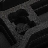 Close view of Black Nikon Compact Camera Case for Z8, Z7 lI, Z6 lI, Z6 III with Black Layer Custom Foam Insert