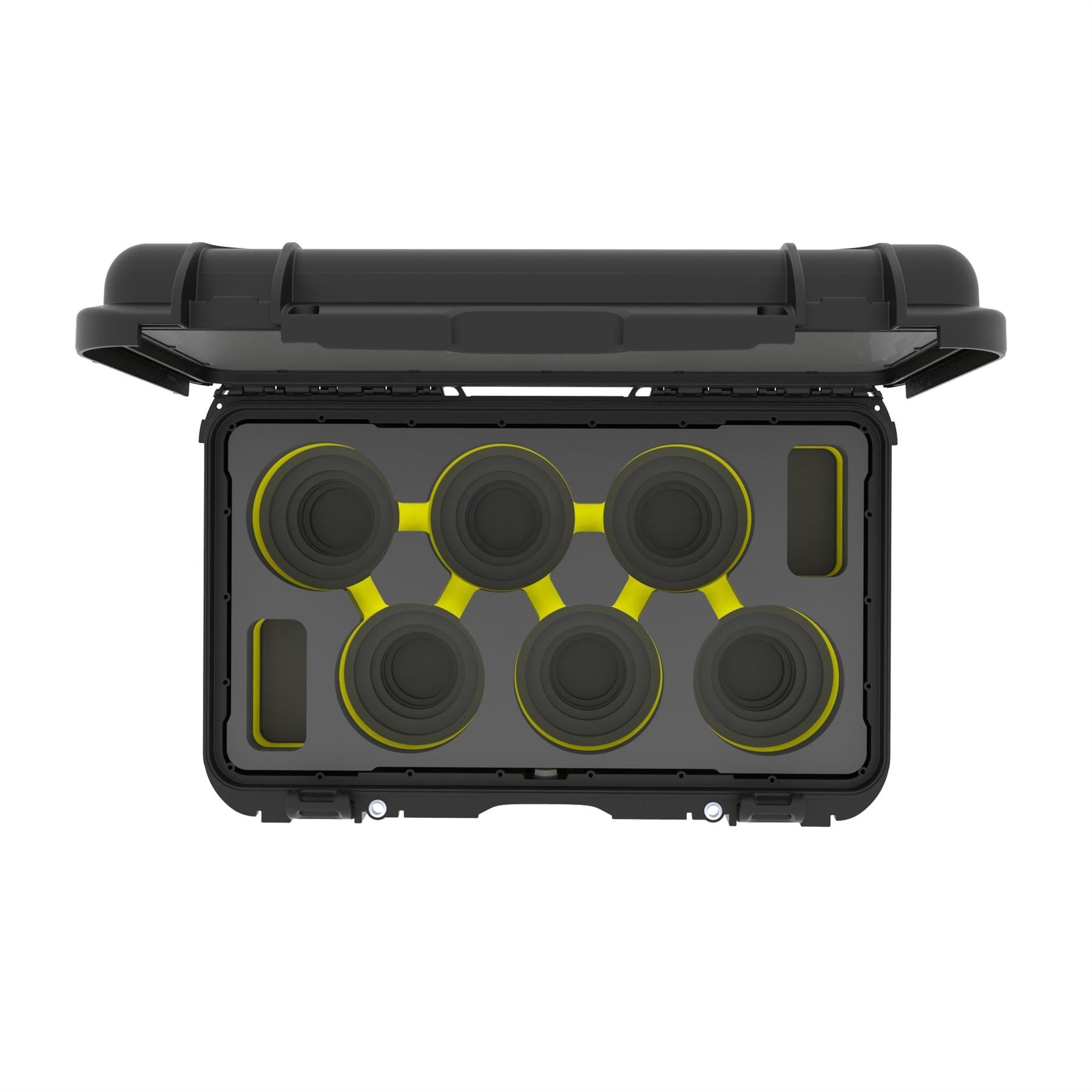 Canon_Sumire_Prime_Set_Of_6_Carry-On_Case_Yellow_TopView_011BK0935YL