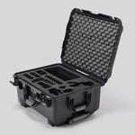 Angled view of Sony FX3 Graphite Color Studio Case and Custom Foam Insert